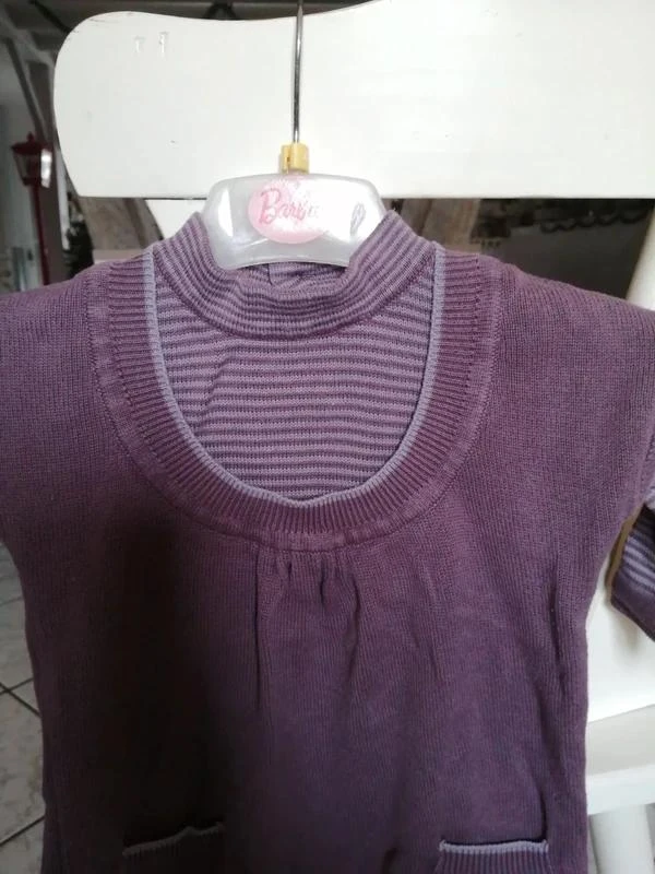 Vestido de punto para bebé Kiabi – photo 2